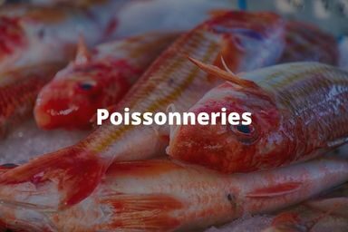 Poissonneries fidélité poissons, crustacés